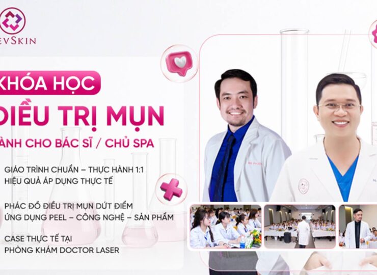 banner khóa học điều trị mụn