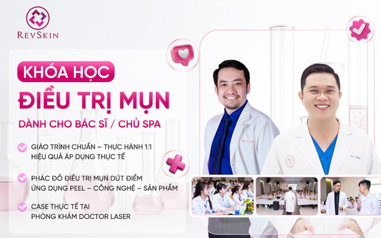 Khóa học điều trị mụn