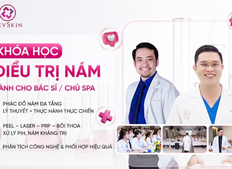 banner khóa học điều trị nám