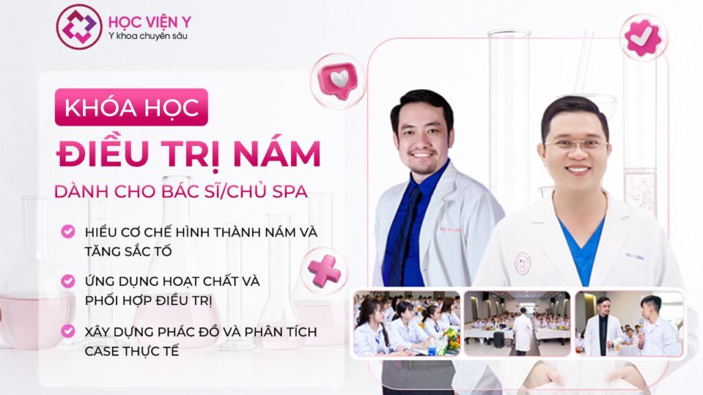 banner khóa học điều trị nám