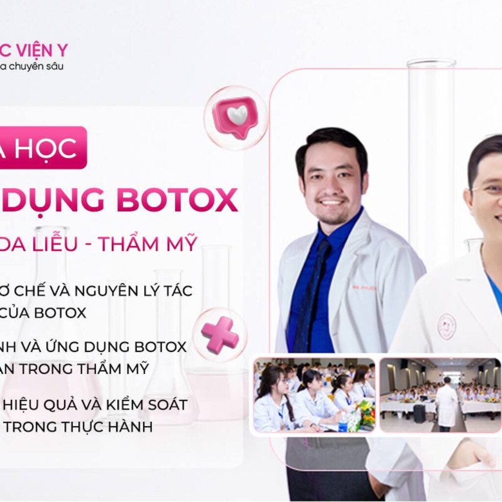 banner khóa học ứng dụng botox