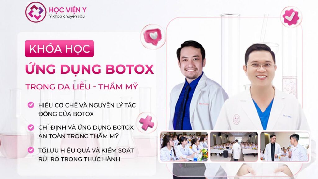 banner khóa học ứng dụng botox