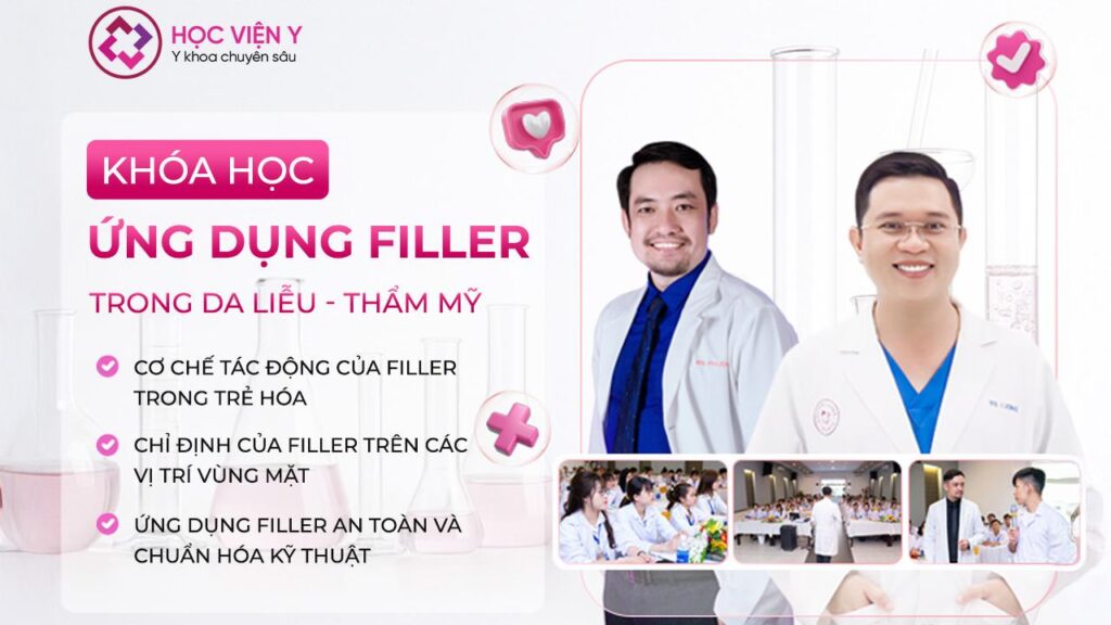 banner khóa học ứng dụng filler