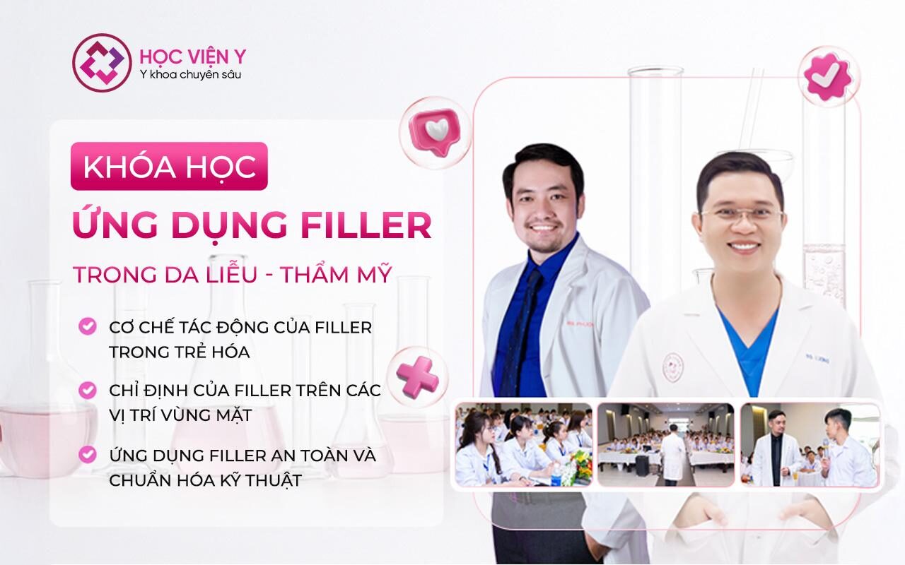 banner khóa học ứng dụng filler