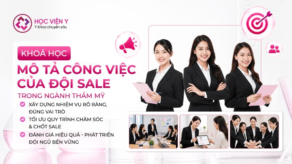 khoá học 1 mô tả công việc đội sales