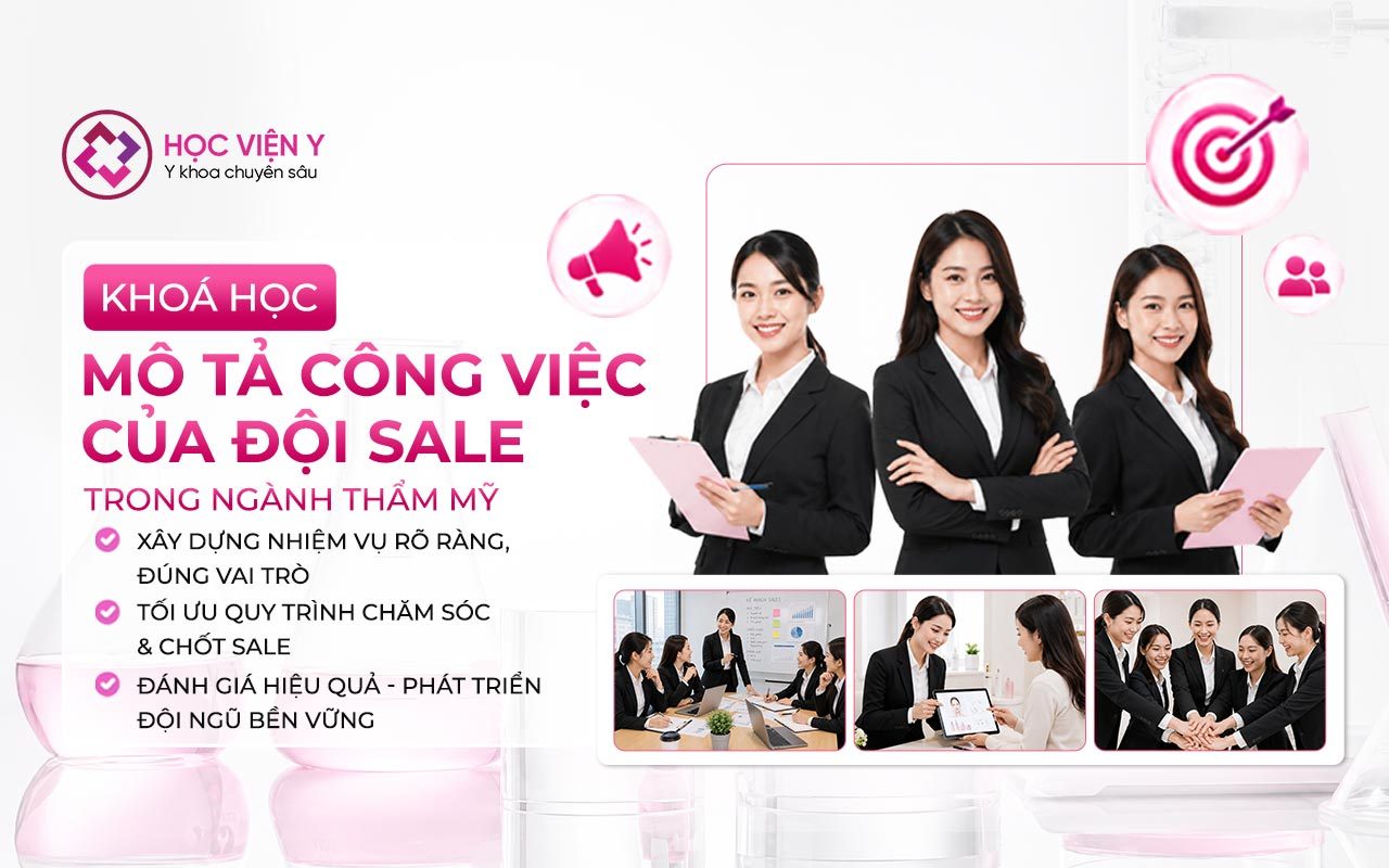khoá học 1 mô tả công việc đội sales