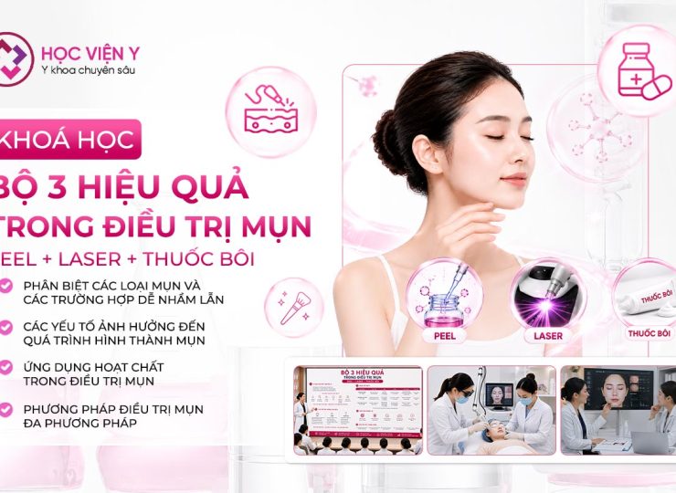 bộ 3 hiệu quả điều trị mụn