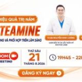 Webinar hiệu quả trị nám của Cysteamine: Cách ứng dụng và phối hợp trên lâm sàng