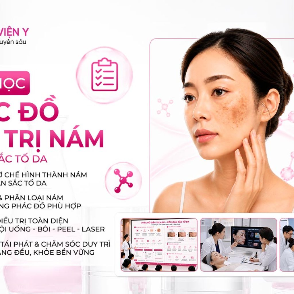 phác đồ điều trị nám