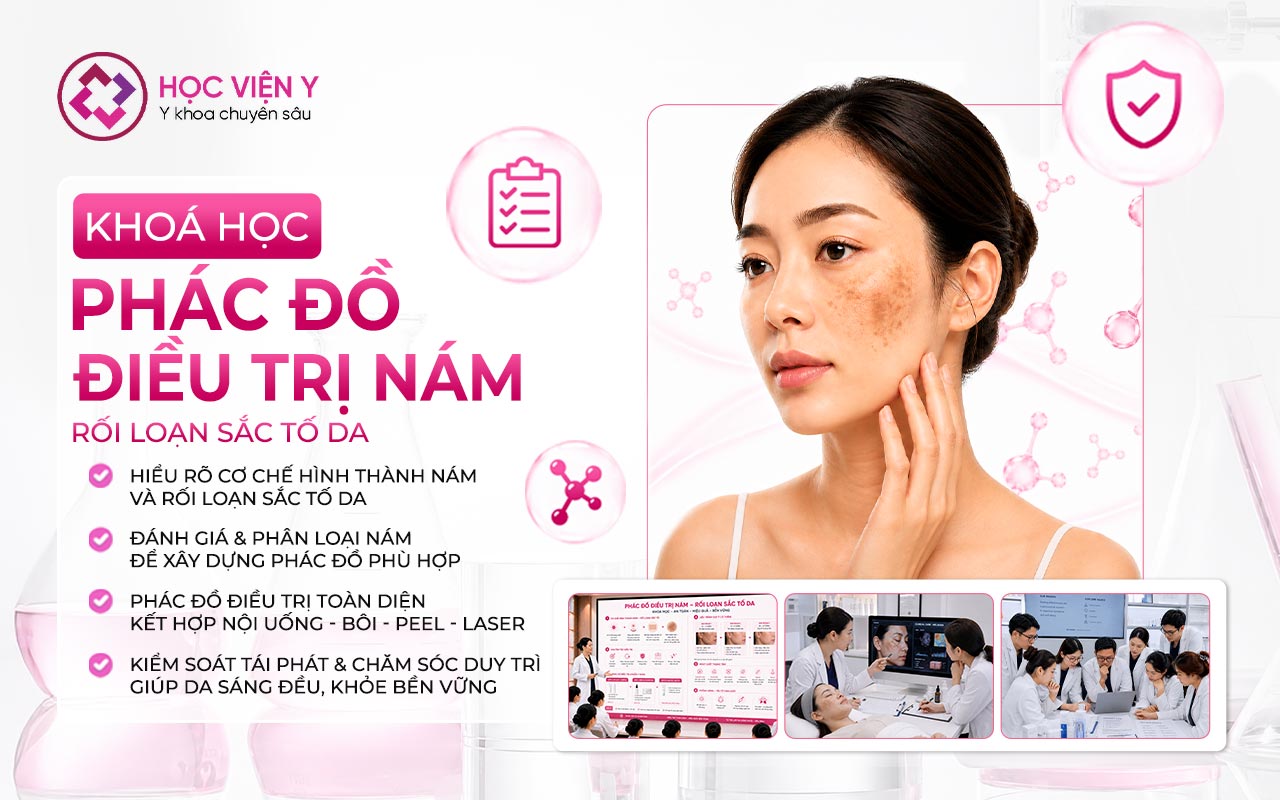 PHÁC ĐỒ ĐIỀU TRỊ NÁM, RỐI LOẠN SẮC TỐ DA