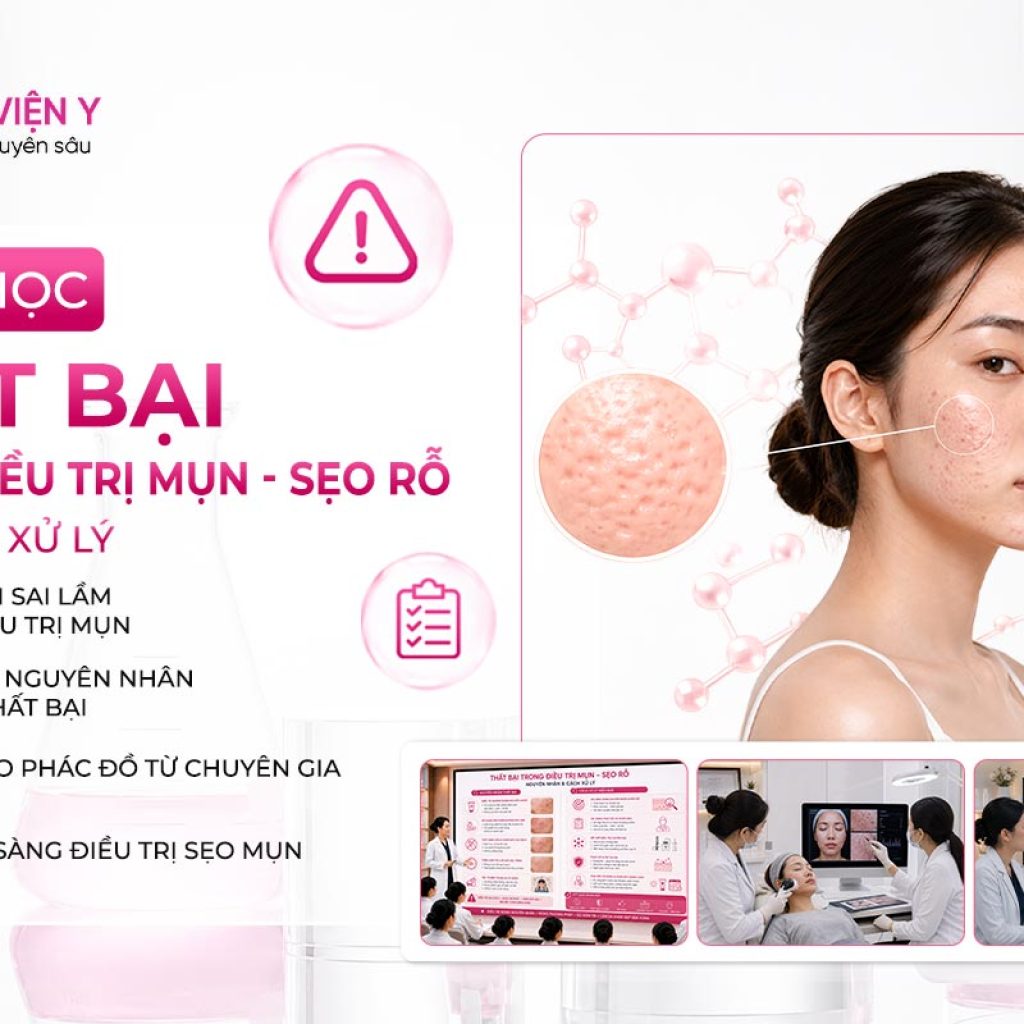 thất bại trong điều trị mụn