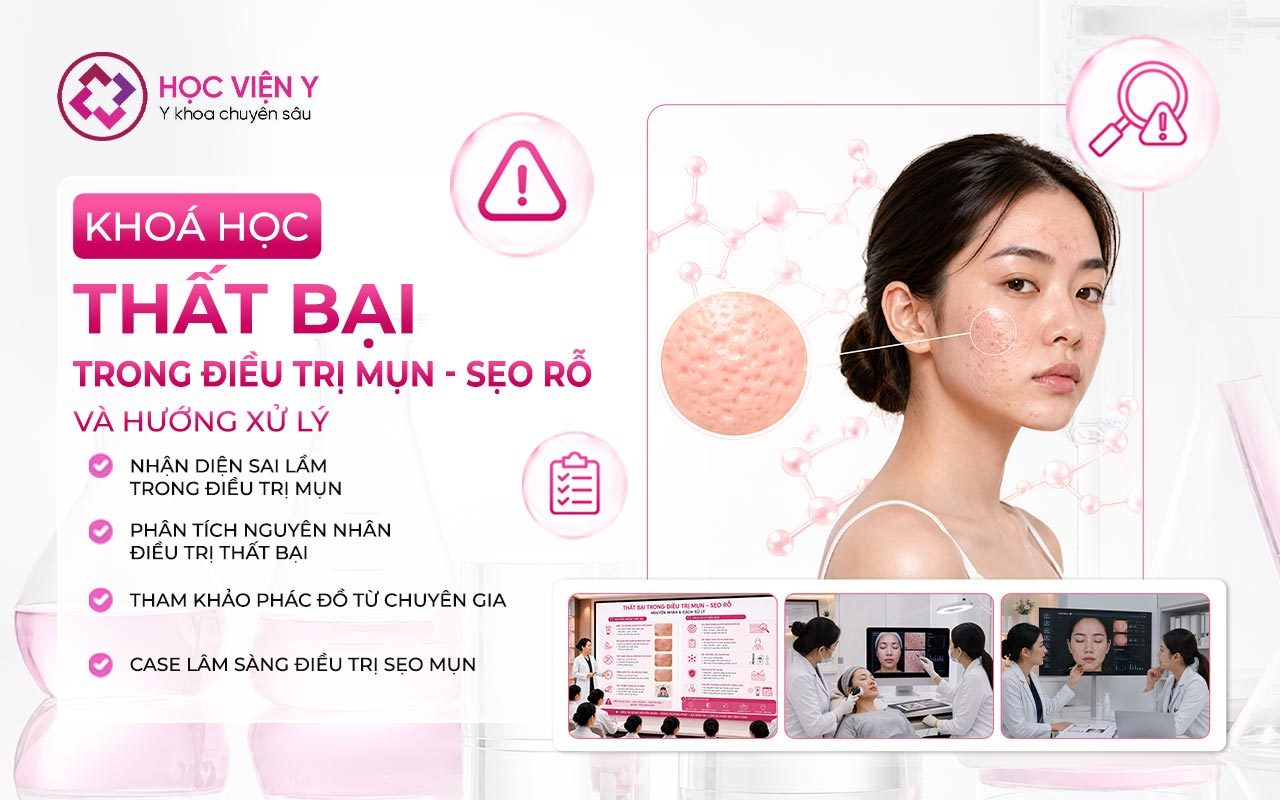 thất bại trong điều trị mụn