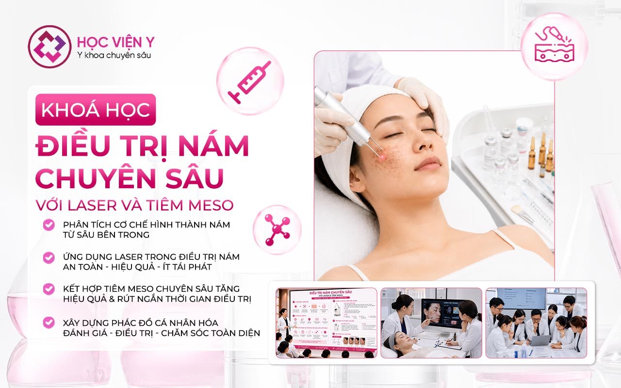 điều trị nám chuyên sâu với laser và tiêm meso