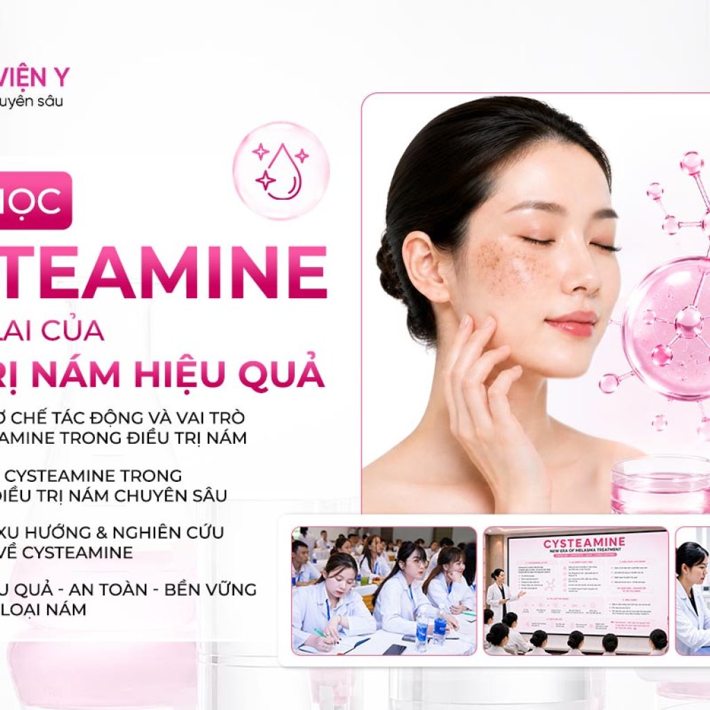 cysteamine tương lai của điều trị nám hiệu quả
